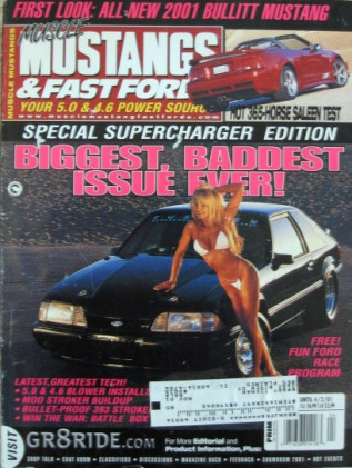 MUSCLE MUSTANGS & FAST FORDS 2001 APR - V6 SHOOT OUT